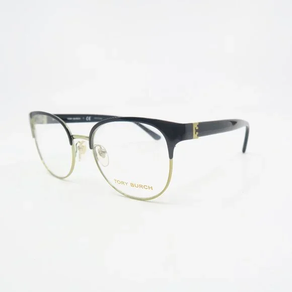 Tory Burch TY 1054 3100 50mm Black with Gold New Women's Eyeglasses. - Picture 4 of 8